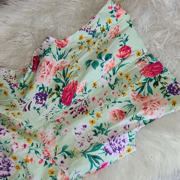 New! Grace Karin Floral Tea Dress 👗 - Picture 7 of 9